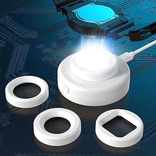 Miniatura 8 de Cargador rápido de reloj solar, luz LED para cargar relojes solares con tapas de tamaño, función de apagado automático de 8 horas, compatible con