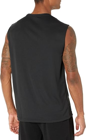 Amazon Essentials Men's Active Performance Tech Muscle Sleeveless Top, Breathable Moisture Wicking Workout Shirt
