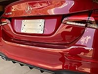 Vista 4 de Soporte para placa de matrícula de parachoques trasero para Mercedes-Benz - Kit de soporte de placa para Mercedes-Benz 2005-2025 - Acero inoxidable