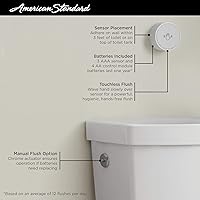 Vista 2 de Cadet Touchless 1.28 GPF - Depósito de inodoro único