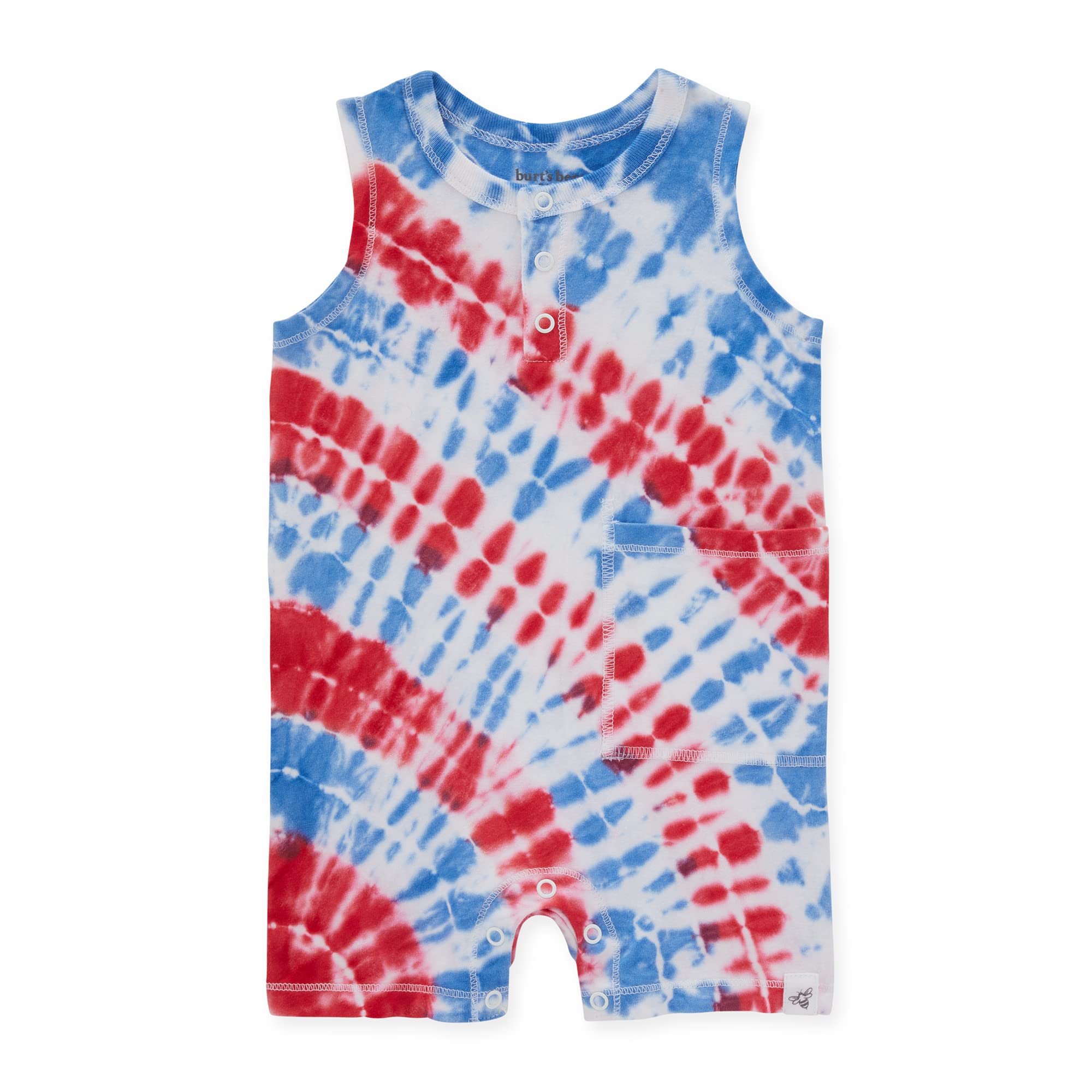 Burts Bees Babybaby Boys Romper Jumpsuit 100 Organic Cotton One