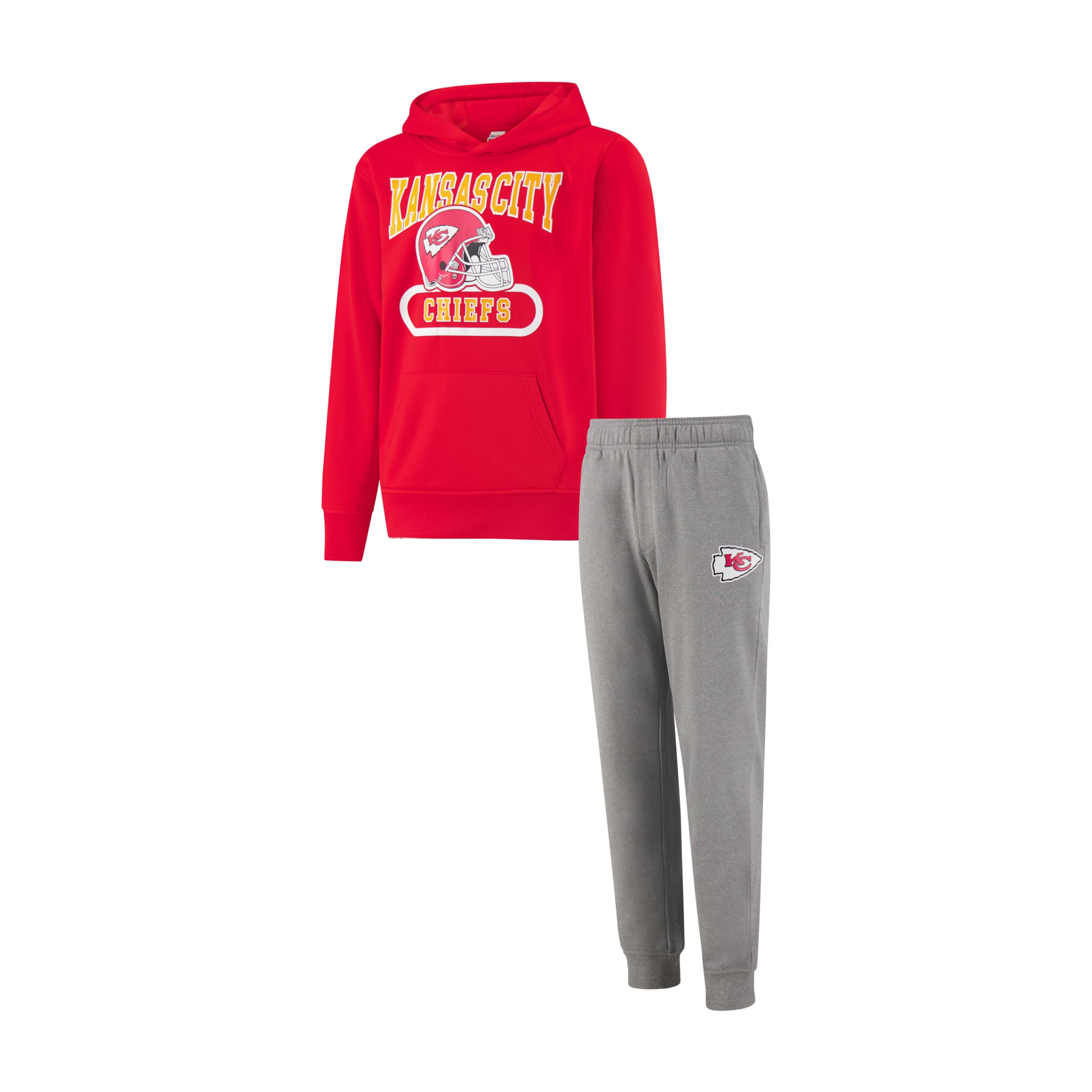 Ultra Game Youth NFL Official Super Soft Hoodie Sweatshirt & Jogger Sweatpants Set