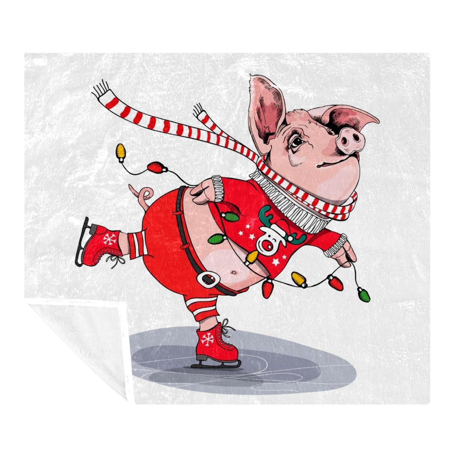 Couverture polaire de Noël douce pour lit : restez au chaud tout l'hiver
