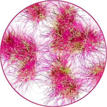 Green Stuff World Martian Tufts for Models and Miniatures Punkpink Neon 6mm 10681