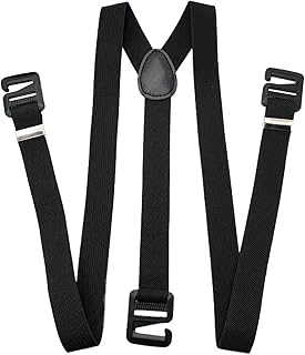 男性用サスペンダー | 衣類の下用 男性用 サスペンダー,Yバック 伸縮ベルト ファッション小物 アンダーウェア 対応 アウトドア スポーツ