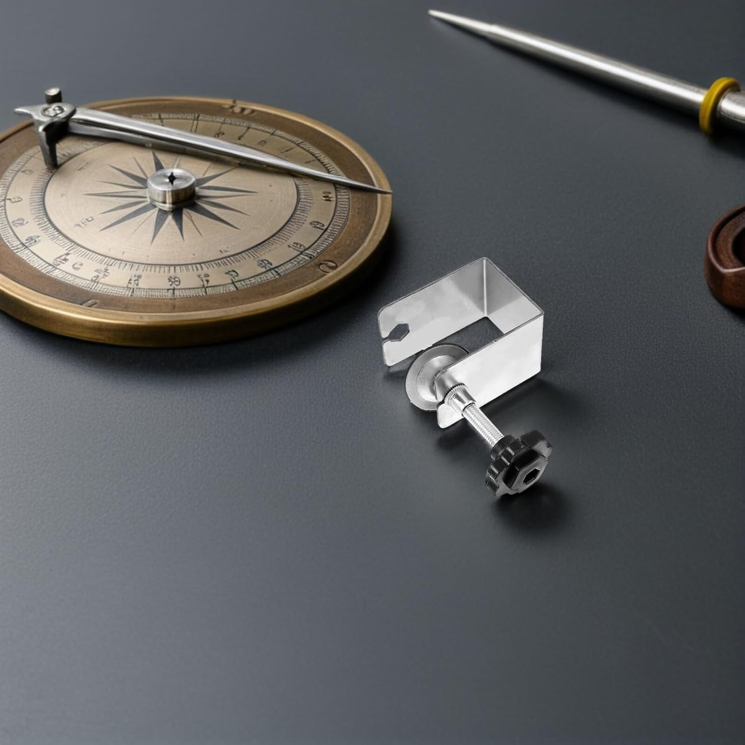 6pcs Stainless Steel Drawer Fixing Clamps C-clamps for Cabinet Panel Installation Woodworking Jig Tool Drawer Hardware Clips for DIY Projects