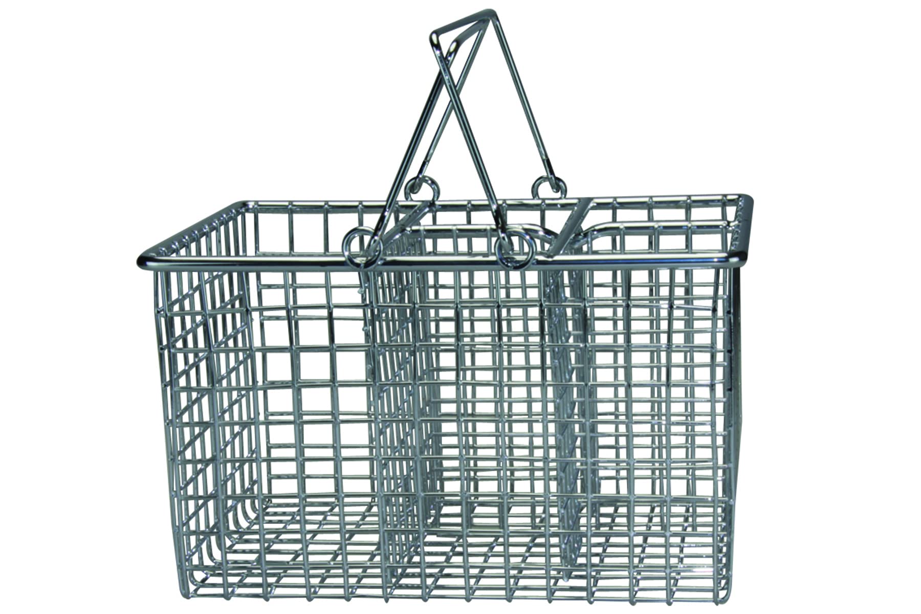 Apollo The Housewares Brand Multi-Colour Apollo Chr Cutlery Basket Fold Handle, 20X12x15