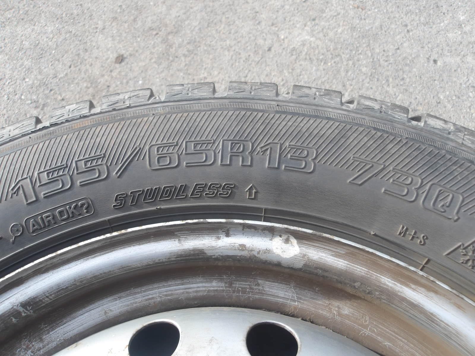 Amazon | Q775-ソ2 155/65R13 冬4本セット スタッドレス 73Q 155/65-13