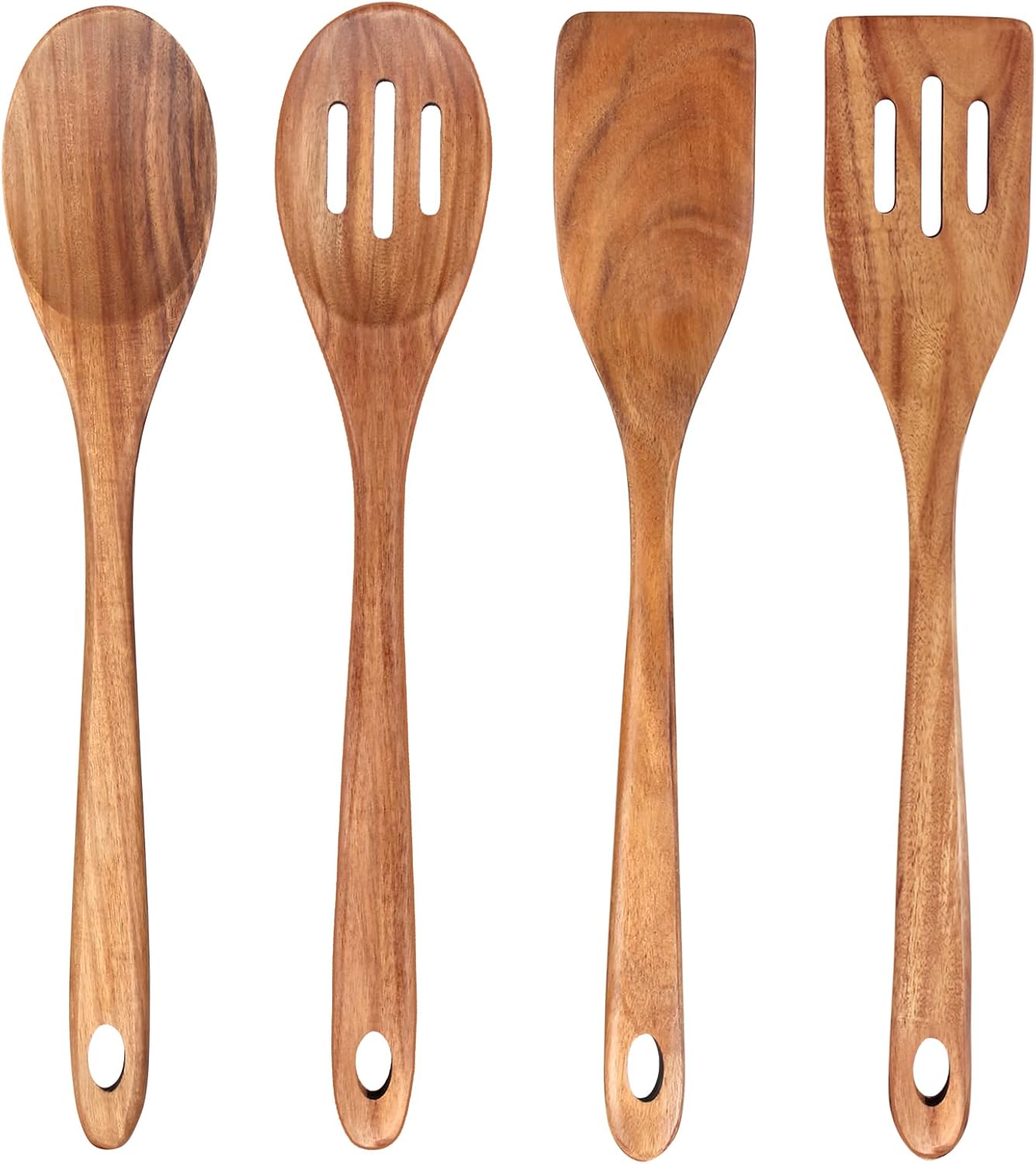 4-Piece 14″ Large Acacia Wood Utensils Set for Cooking Spatula Wooden Kitchen Utensil Non Toxic Spoon Slotted Turner Best Long Spatula for Kitchen Use Tools Cooking Utensils Mixing Serving Spoons 4-Piece 14″ Large Acacia Wood Utensils Set for Cooking Spatula Wooden Kitchen Utensil Non Toxic Spoon Slotted Turner Best Long Spatula for Kitchen Use Tools Cooking Utensils Mixing Serving Spoons