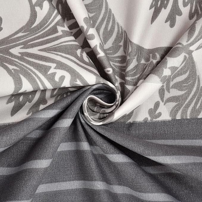 Image of 400 TC Cotton Feel Glace Cotton Fully Elastic Fitted Bedsheet Single Size Bed with 1 Pillow Cover (36 inch x 78 inch inches, Ottawa)