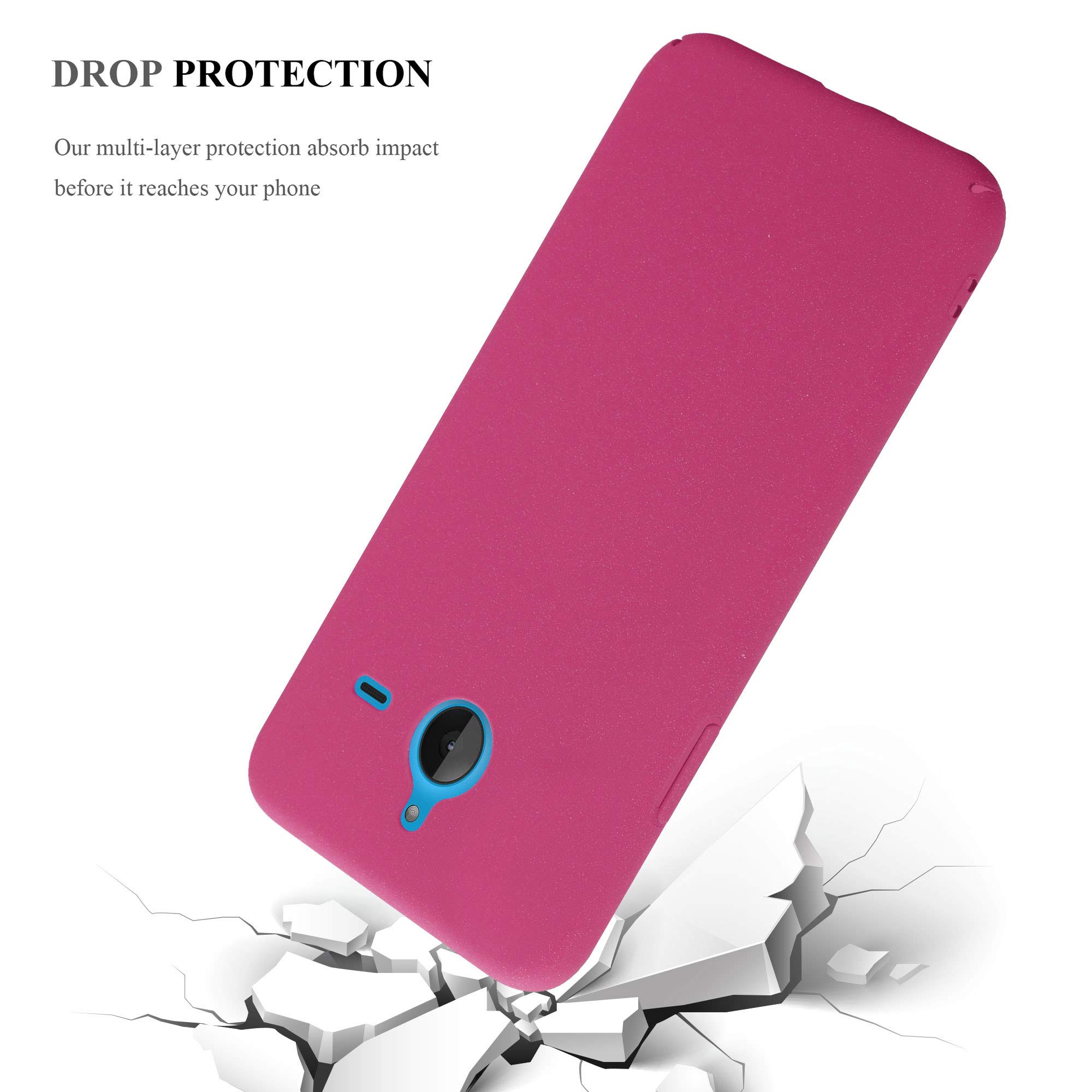 Cadorabo Case For Nokia Lumia 650 In FROSTY BLACK - Hard Cover Frosted Look 3c2ded02 4581 4113 A0c5 436b879fbcac.ce2b5a787091d9eae2f2b972bfbcd595
