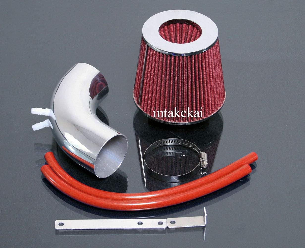 INTAKEKAI Performance Air Intake (Compatible with 2010 2011 HYUNDAI GENESIS COUPE 2-DR 2.0 2.0L TURBOCHARGED MODELS) (RED)