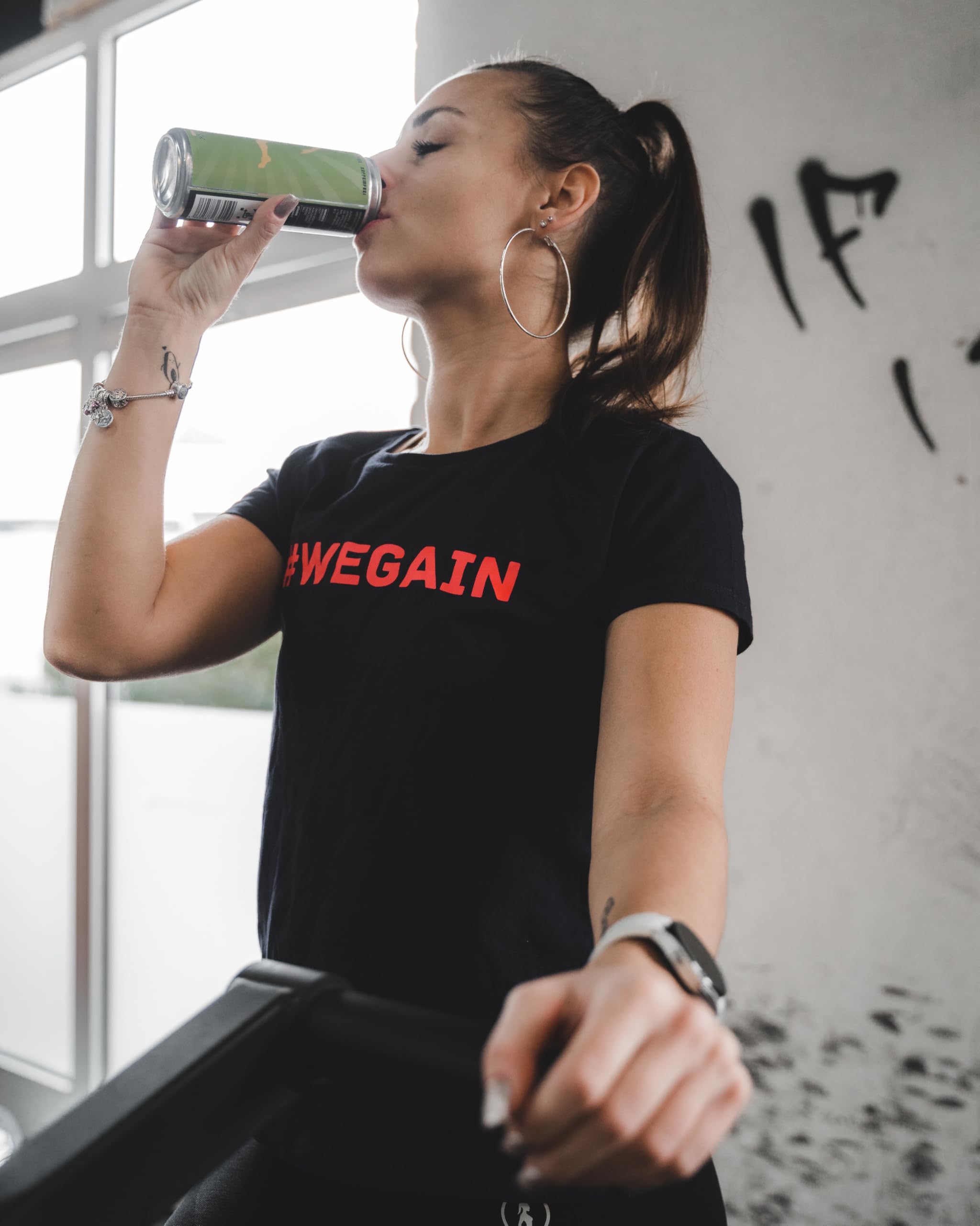 #WEGAIN Birne EAA-Drink, 24 Dosen x 330 ml inkl. Pfand, ohne Zucker, vegan, koffeinfrei für Muskelaufbau und Regeneration