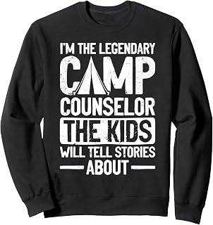 Funny Camp counselor Definition summer camp Sweatshirt