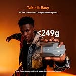 Ameta S20 Drones with Camera for Adults 4k UHD, GPS Drone for Adults Beginners with 50 Mins Long Flight, Brushless Motor, Altitude Hold, Cool Toys Gifts for Men Boys, Under 249g