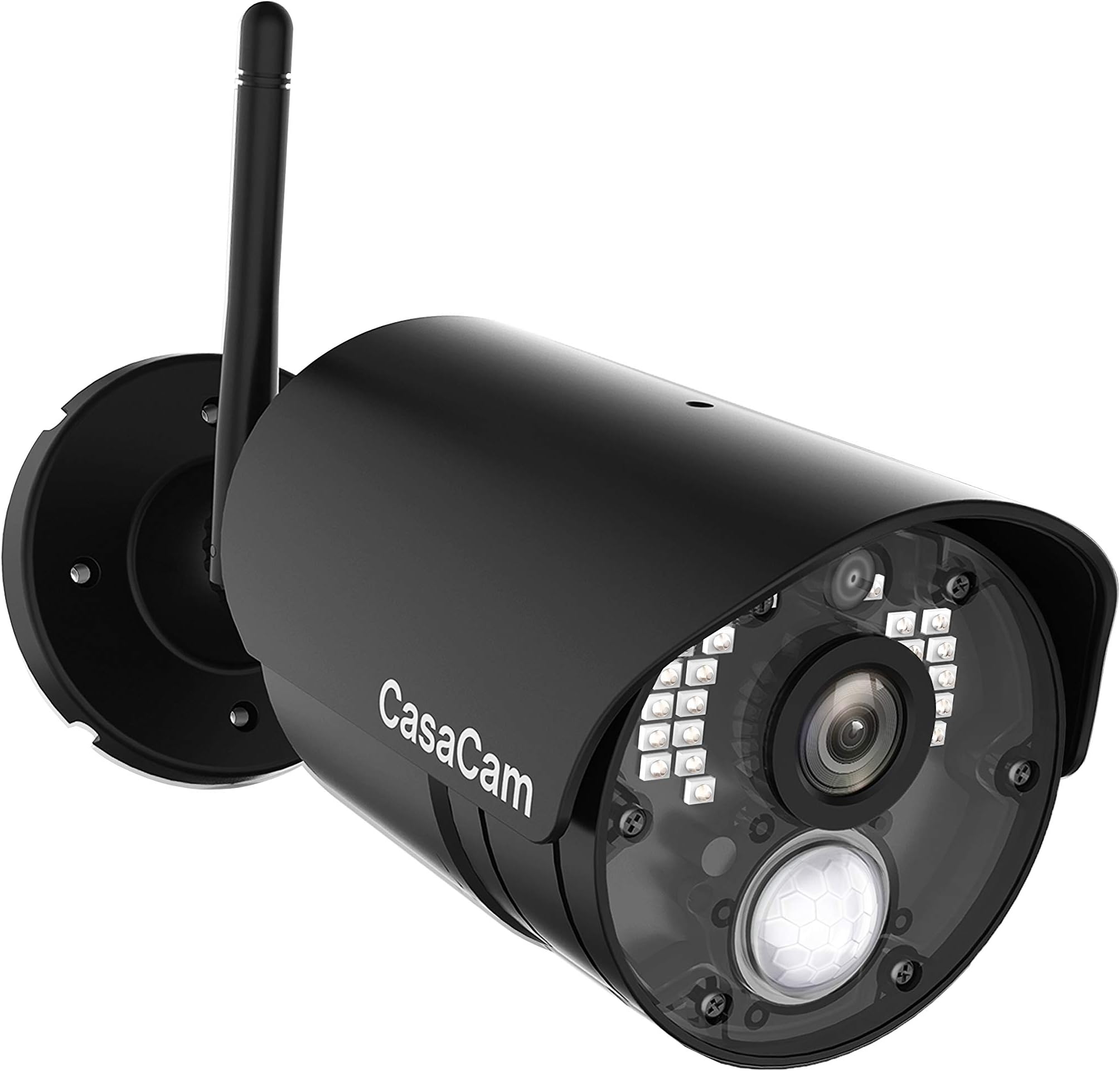 GuardianCam Air | AC Powered 720p Night Vision Camera for VS802 and VS1002 Wireless Security System, Add-on Camera, Weather Proof, Two-Way Audio, Model VC800