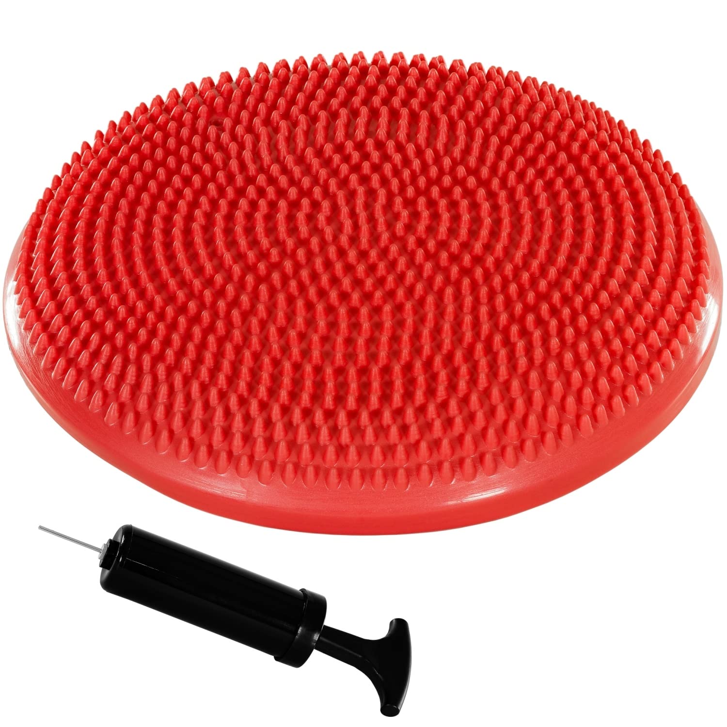 TREXO Coussin D'Équilibre 33 Cm à Picots – Assise Posturale Et Gainage, Charge 200 Kg
