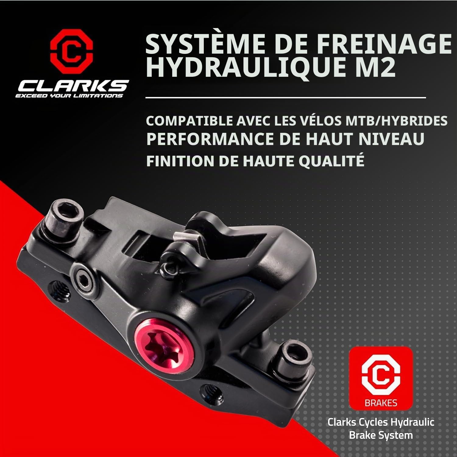 Frein à disque hydraulique individuel M2