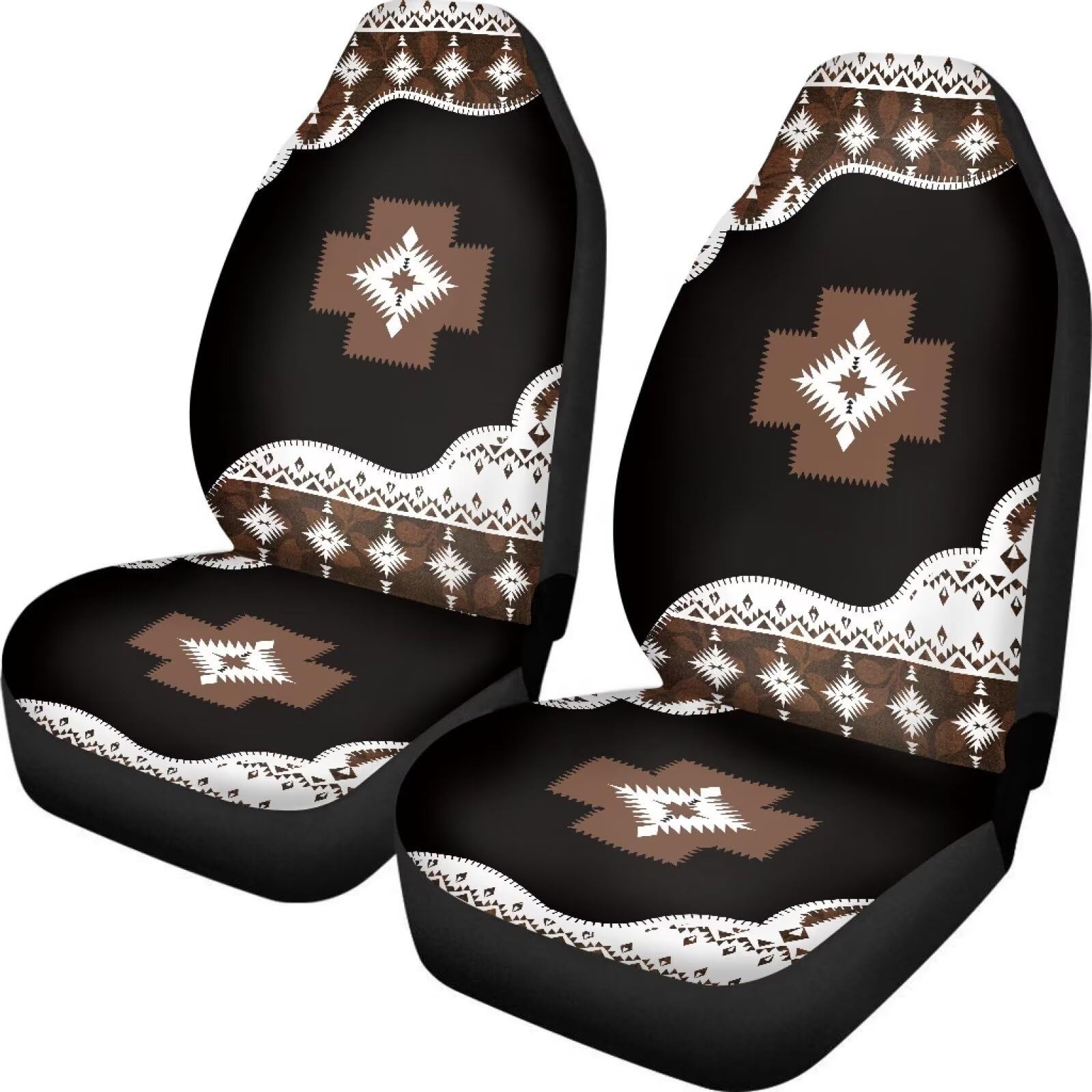 Wanyint Southwest Aztec Brown Black