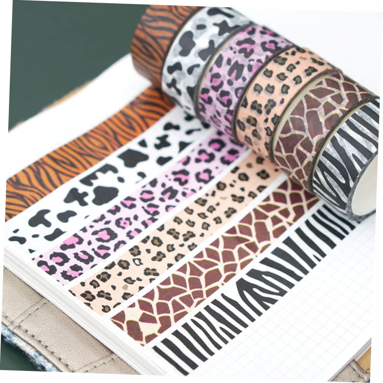 NUOBESTY 3 Sätze Klebeband Handgemachte Aufkleber Washi-tape- Dekoratives Washi-tape Tagebuch Washi Tapes Klebebänder Für Sammelalben Wickelbänder Diy Washi Tapes Papier 12 Rollen * 3