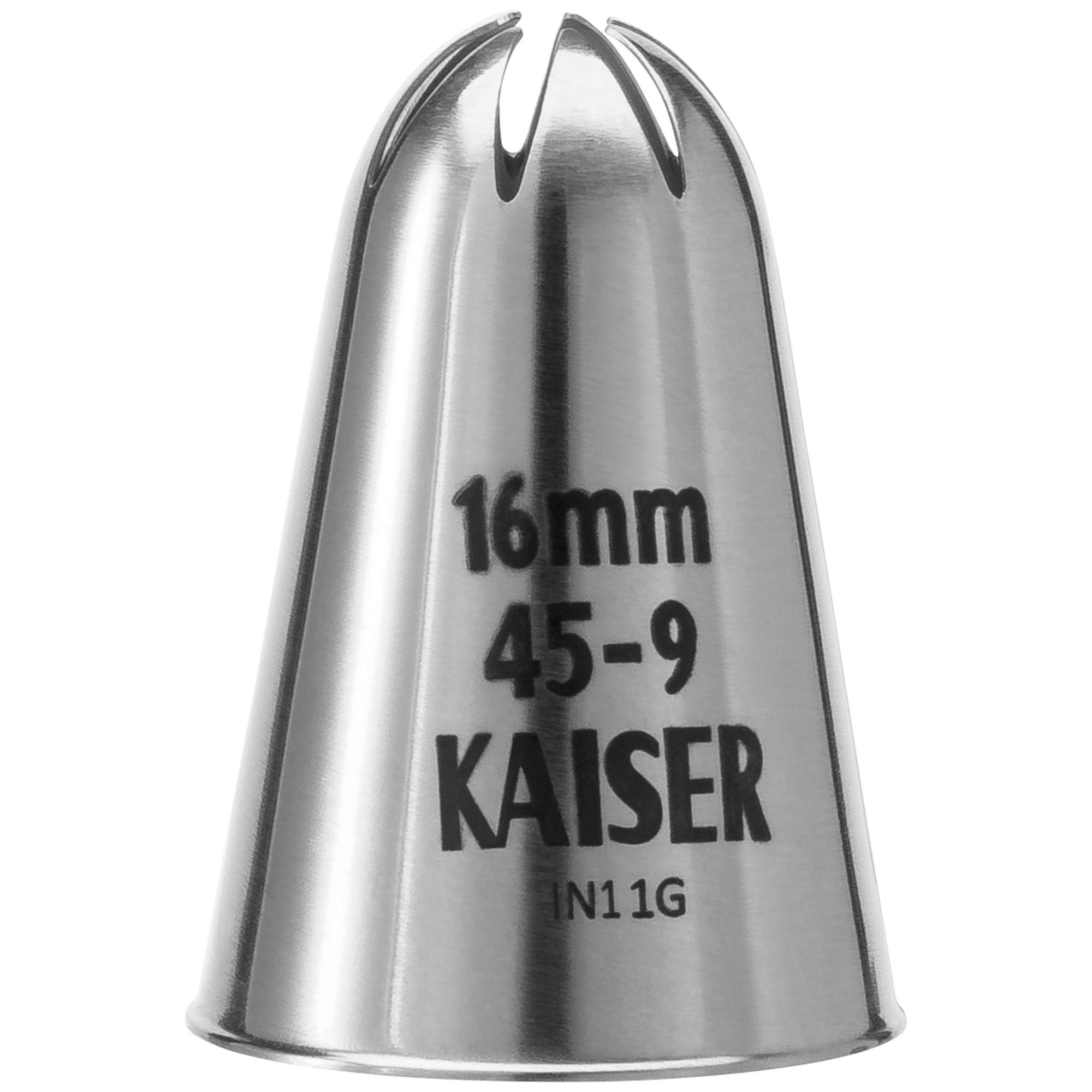 Kaiser Końcówka gwiazdowa zamknięta, 16 mm, stal nierdzewna bez zagięć i krawędzi