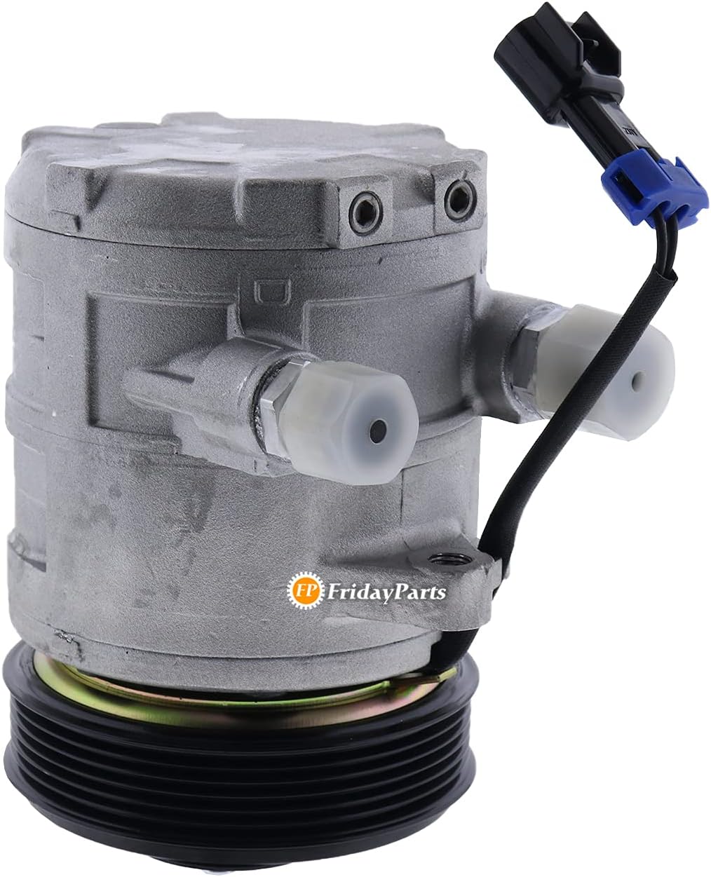 FridayParts A/C Compressor Air Conditioning Compressor 6681716 6685798 for Bobcat 331 331E 335 337 341 430 435