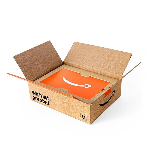 Amazon Physical Gift Card in a Gift Box
