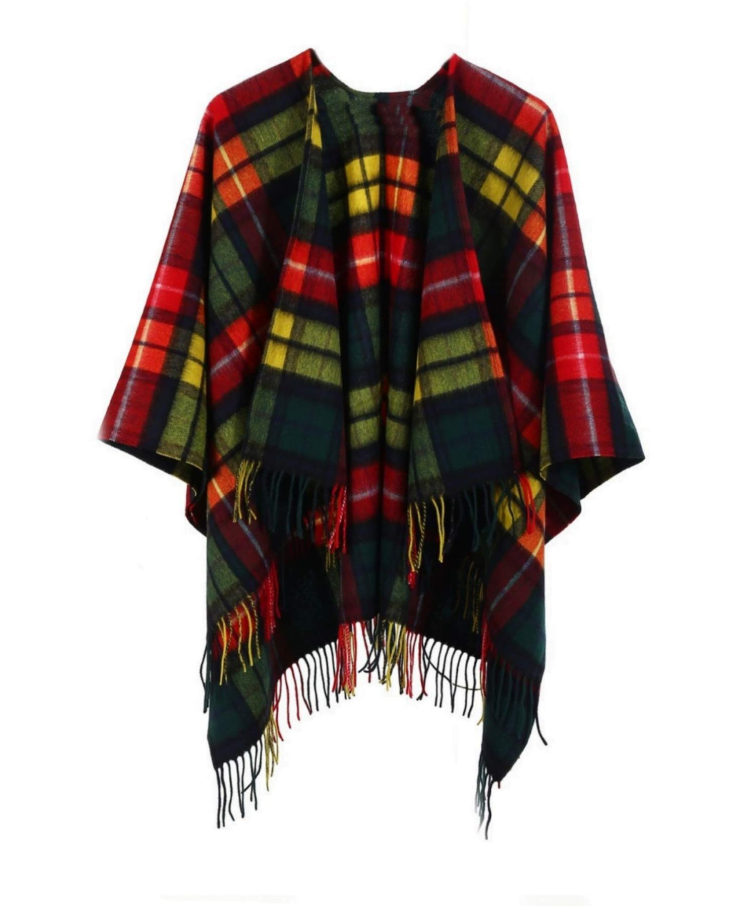 Edinburgh Cashmere Women's Yellow 100% Pure Lambswool Cape – 124X125 Cm, Extra Fine Cape Featured In Vogue, Gq, Tatler & Grazia | Winter Wear & Apparel, Buchanan