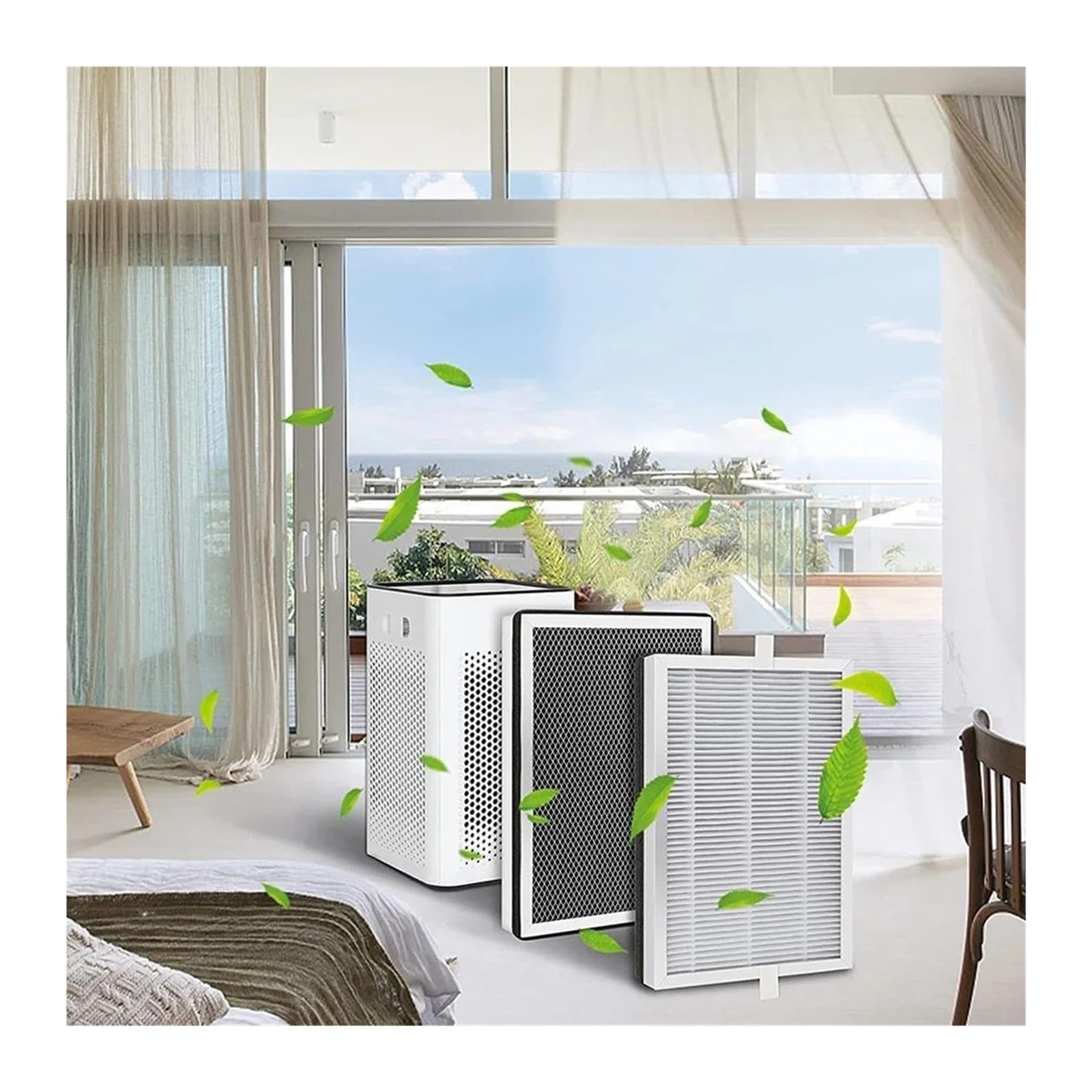 Filtri HEPA MA-25 H13 da 4 pezzi compatibili con Medify MA-25