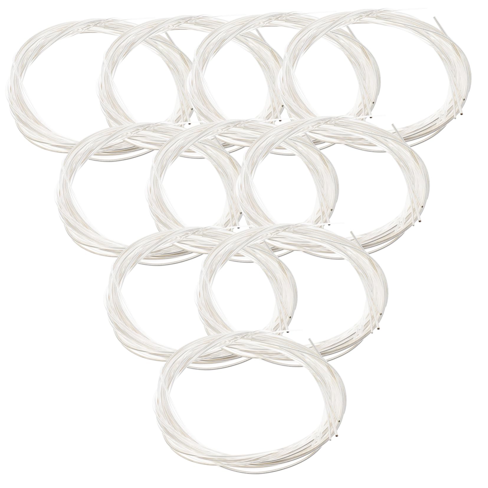 Wakauto Nylon Guitar Strings 10 Pack Classical Guitar Strings Coated Alloy Electroplated