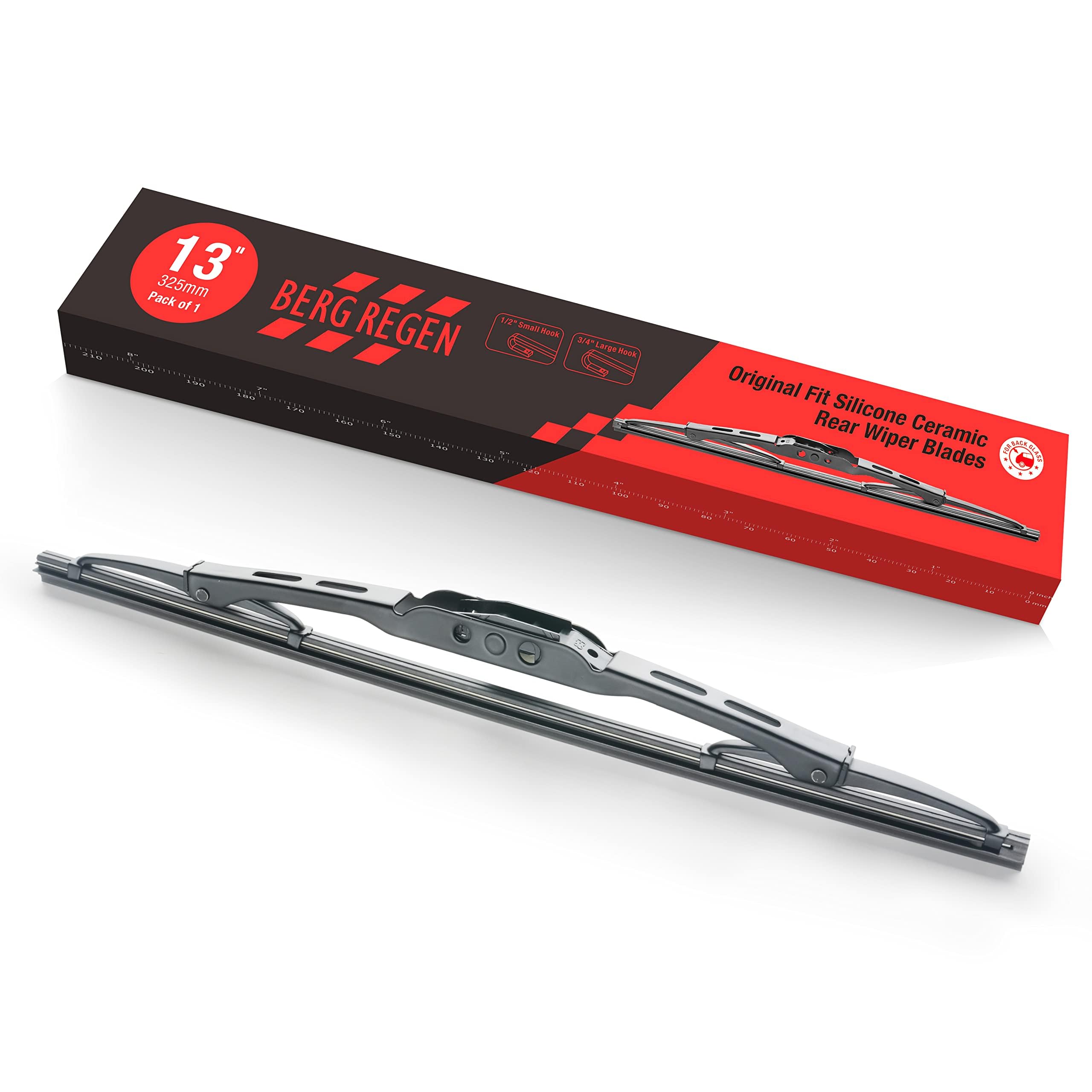 13 "(13-1) Silicone Rear Wiper BladeReplacement for Honda CR-V 16-12 for GMC Yukon and Cadillac Escalade 20-15 for Jeep Wrangler 06-97 for ford