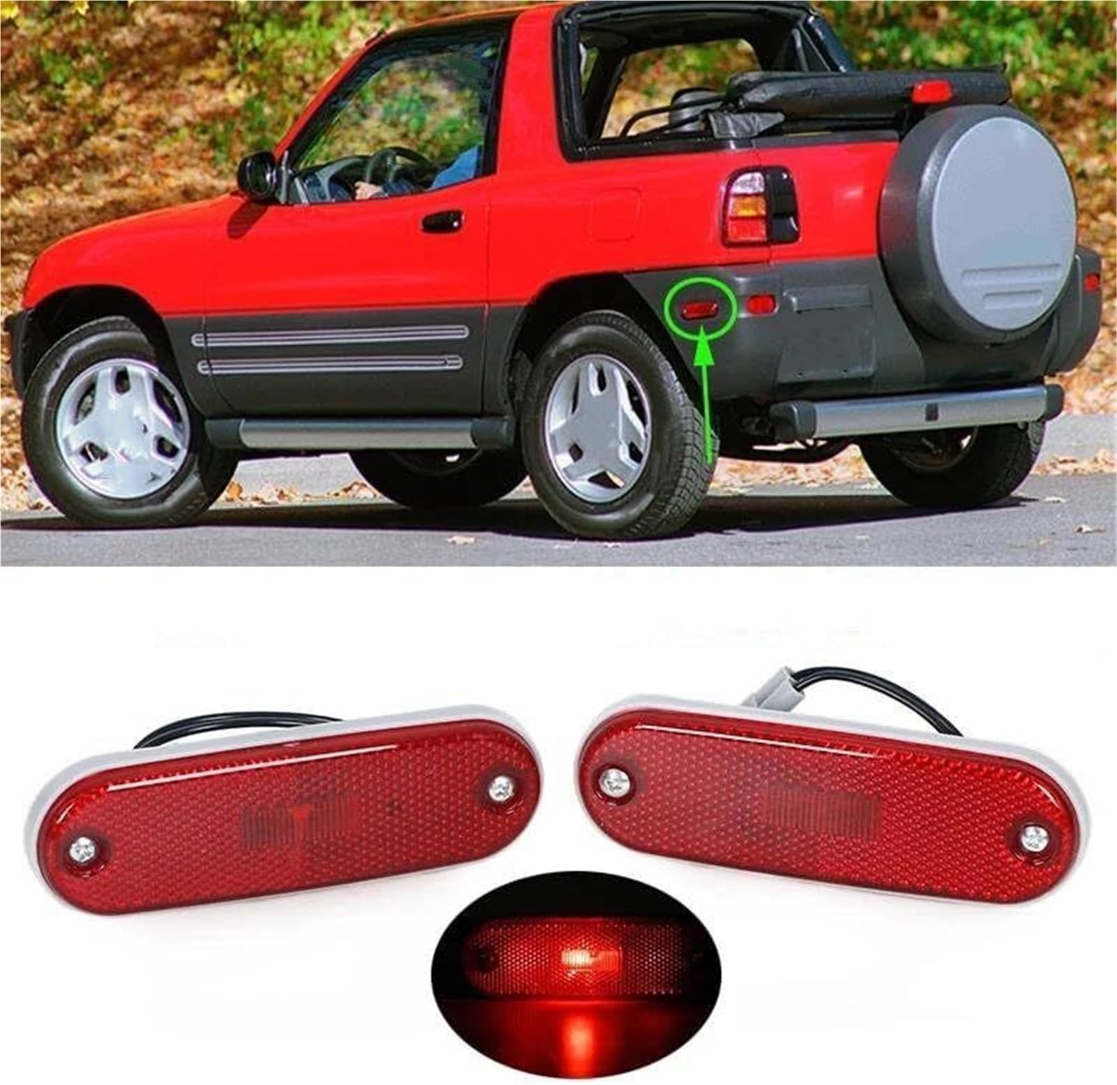 Luces traseras Toyota RAV4 soluciona faros opacos parachoques 5
