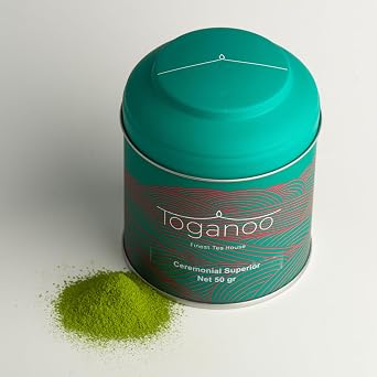 Toganoo Tea Ceremonial Superior Matcha Japanese Green Tea Powder 50 gr