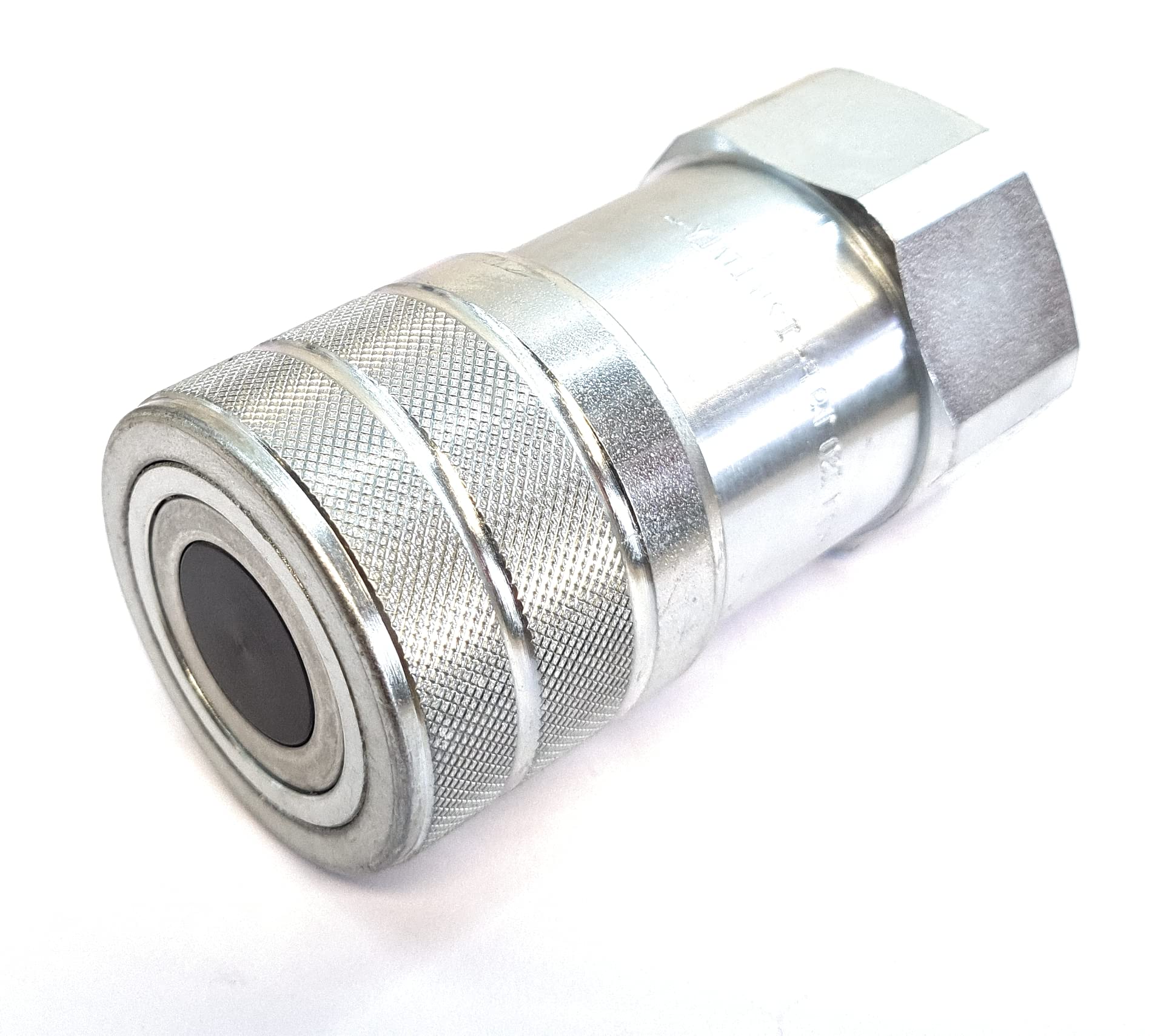 Hydraulic Flat Face Quick Release Female Carrier Coupling 1"" BSP Thread - DNP