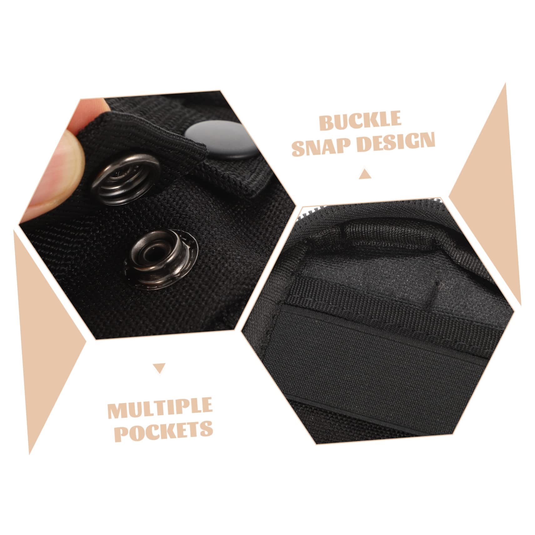 Toddmomy 3piezas Bolsa De Primeros Auxilios Cintura Diseño Portátil y Ligero Gran Capacidad para Viajes y Actividades Al Aire para Montañismo y Emergencias