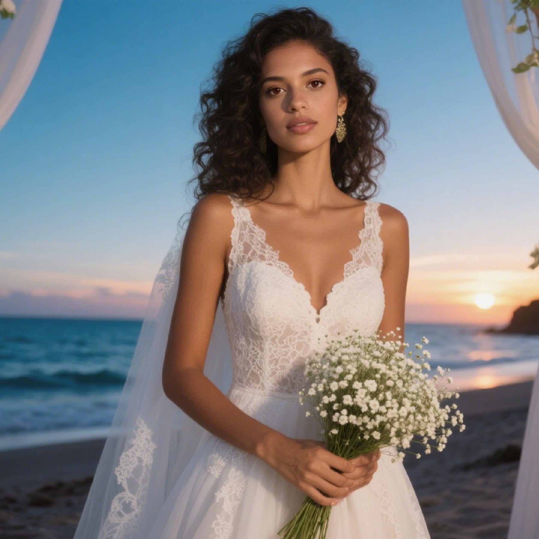 10 Bouquets de fleurs (Artificielles) : gypsophile, roses, renoncules, eucalyptus - Décoration 10 Bouquets de fleurs (Artificielles) : gypsophile, roses, renoncules, eucalyptus - Décoration
