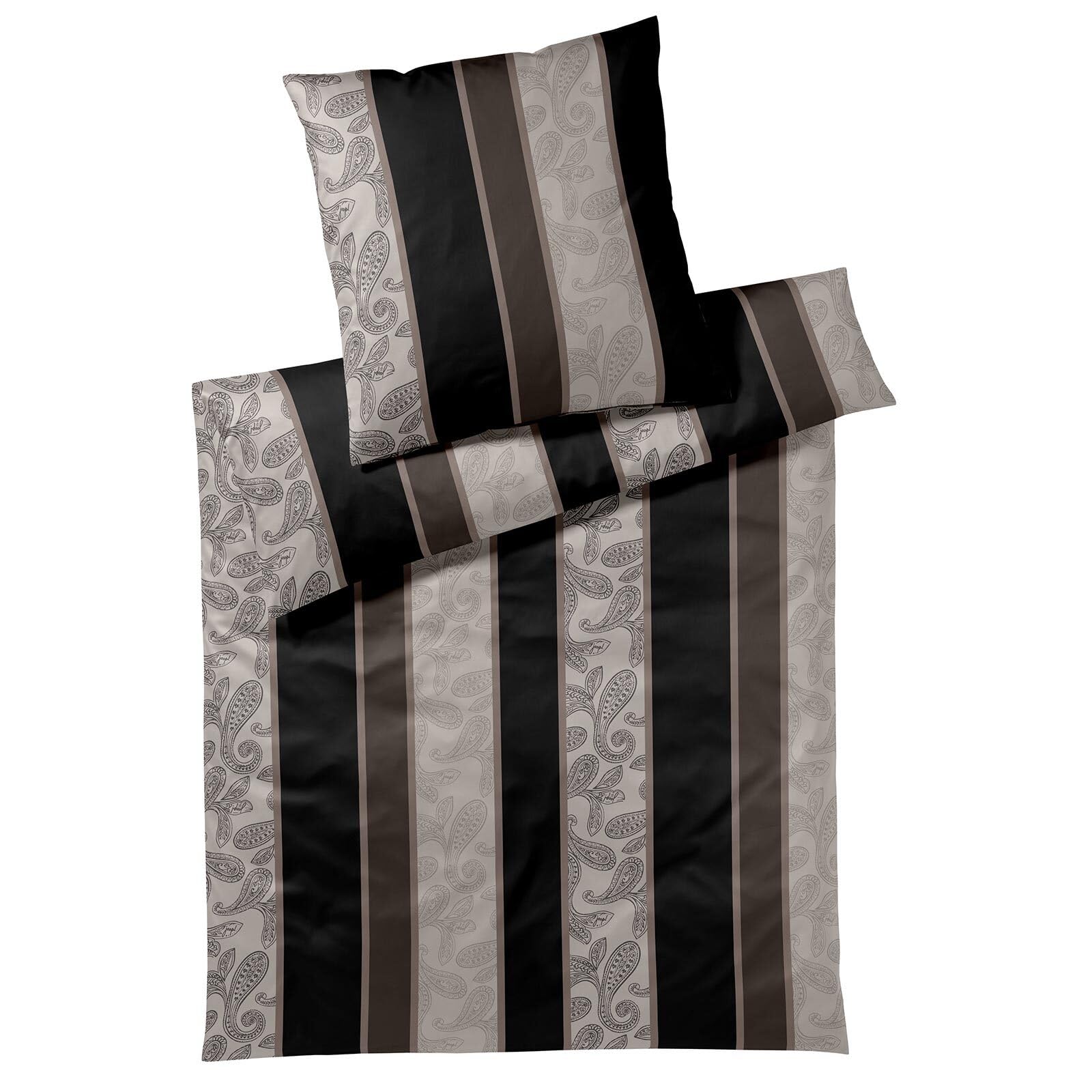 Joop! Bettwäsche Paisley Stripes 4121 Black - 09