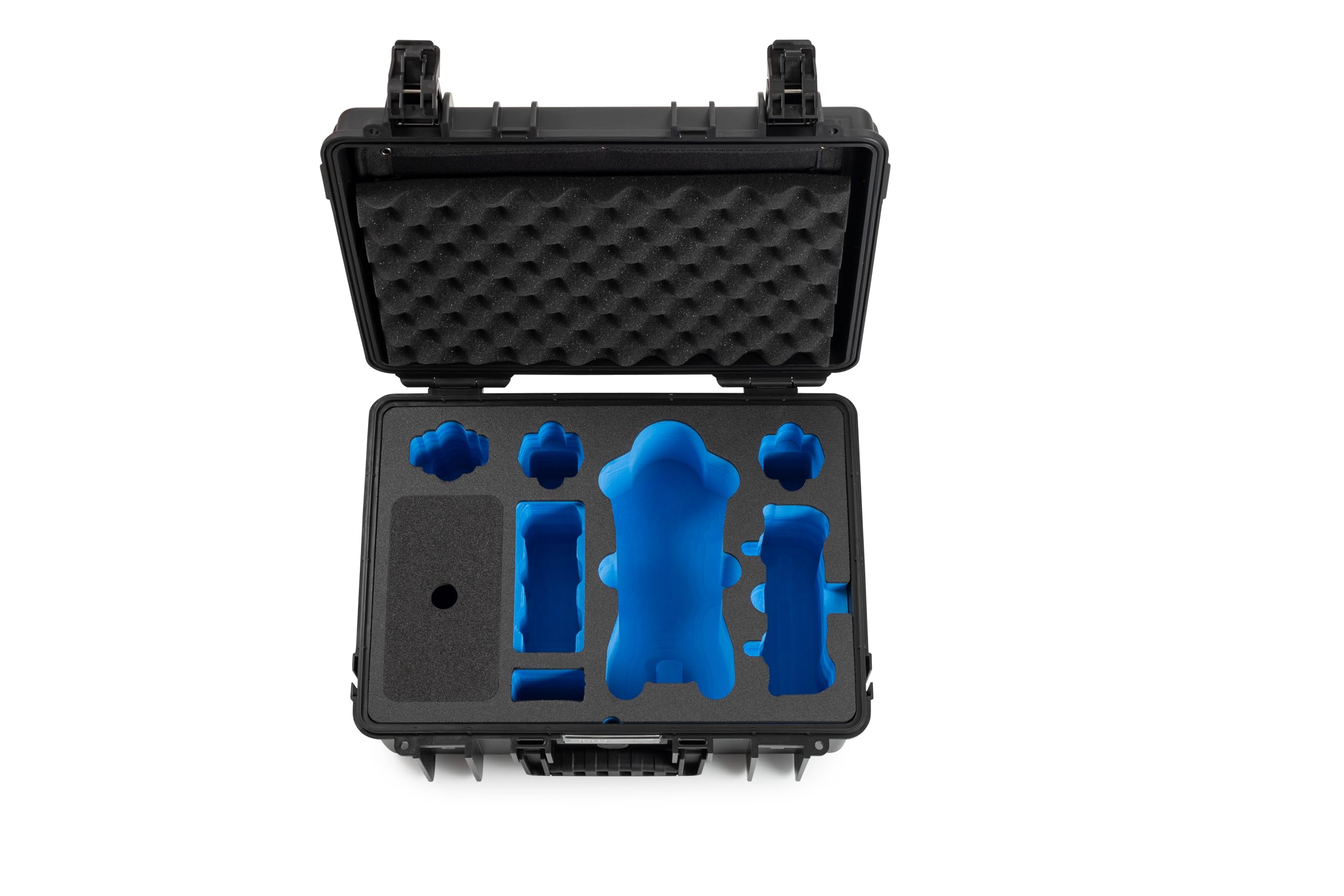 B&W International Mallette de Transport Outdoor 5000 (PP.221) Noire - pour DJI Mavic 4 Pro - Étanche (IP67), Anti-poussière, Anti-Chocs, extrêmement Robuste
