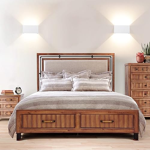 Miniatura 4 de Kawell Lámpara de pared moderna de 24 W, lámpara de pared LED de aluminio con ángulo de haz ajustable para interiores y exteriores, impermeable,