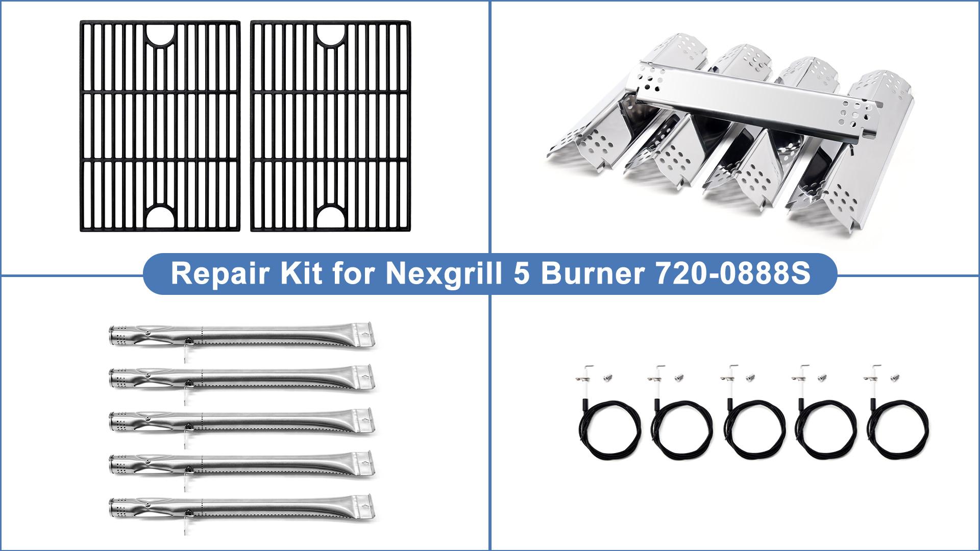 Amazon.com : Adviace Replacement Parts for Nexgrill 5 Burner 720