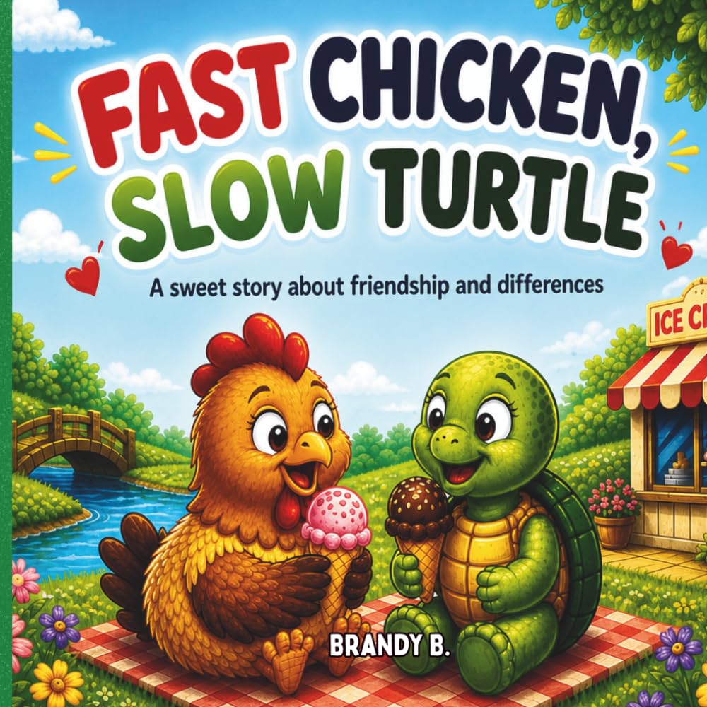 Fast Chicken, Slow Turtle: A Sweet Story About Friendship and Differences (Sweet Friendship Stories)