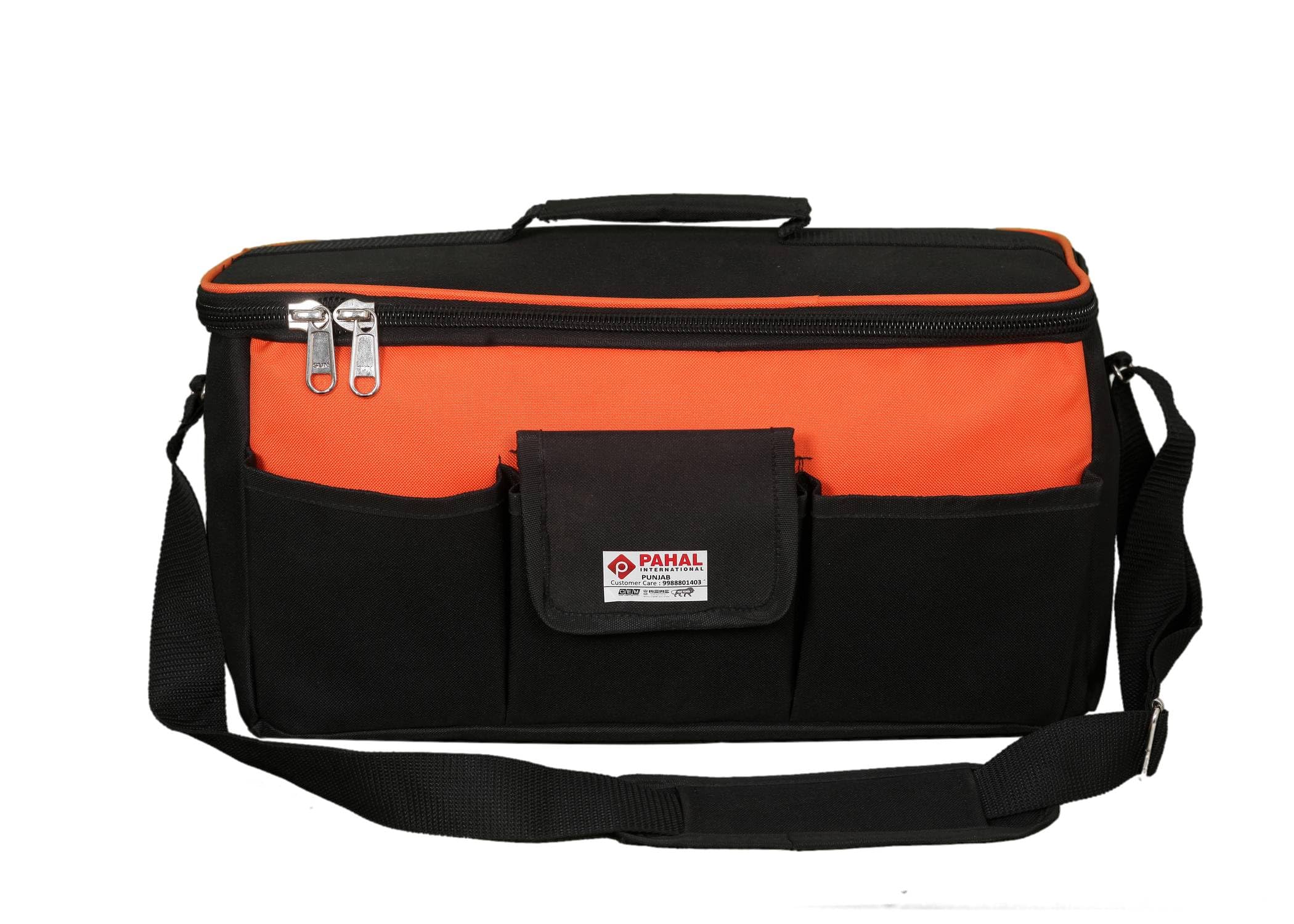 Tool Bag Rectangular Wide Open Mouth,Heavy Duty Electrician,Technician,Mechanic,Carpanter,Service Engineer, Ac Technician Heavy Duty Tool Bag (B0CJNJKJWJ) Amazon Price History, Amazon Price Tracker