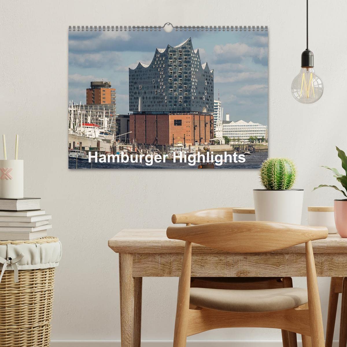 Hamburger Highlights (Wandkalender 2026 DIN A3 quer), CALVENDO Monatskalender: Hamburgs schönste Sehenswürdigkeiten