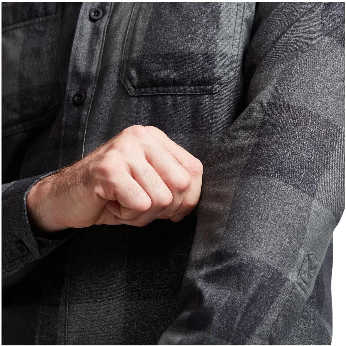 Sitka Gear Men's Everyday Grange Flannel Long Sleeve Shirt, Anchor Plaid, M - Image 6