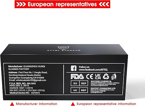 Miniatura 8 de ATTCL Gafas de sol polarizadas con protección UV para hombre, montura de metal Al-Mg, color verde claro