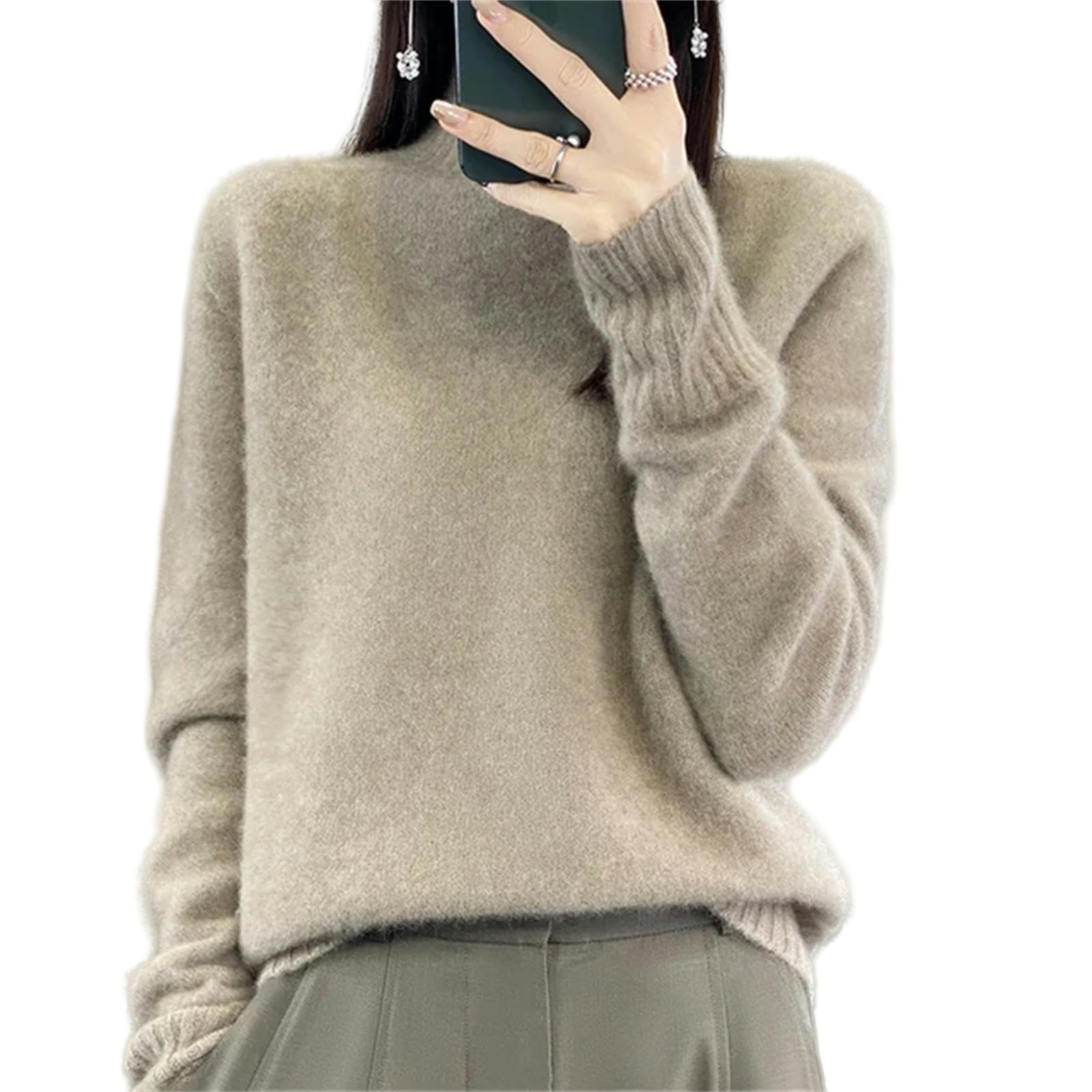 Sweter Kobiet Zima Jesień I Zima Turtle Swetry dla Kobiet Swetry Dzbanek