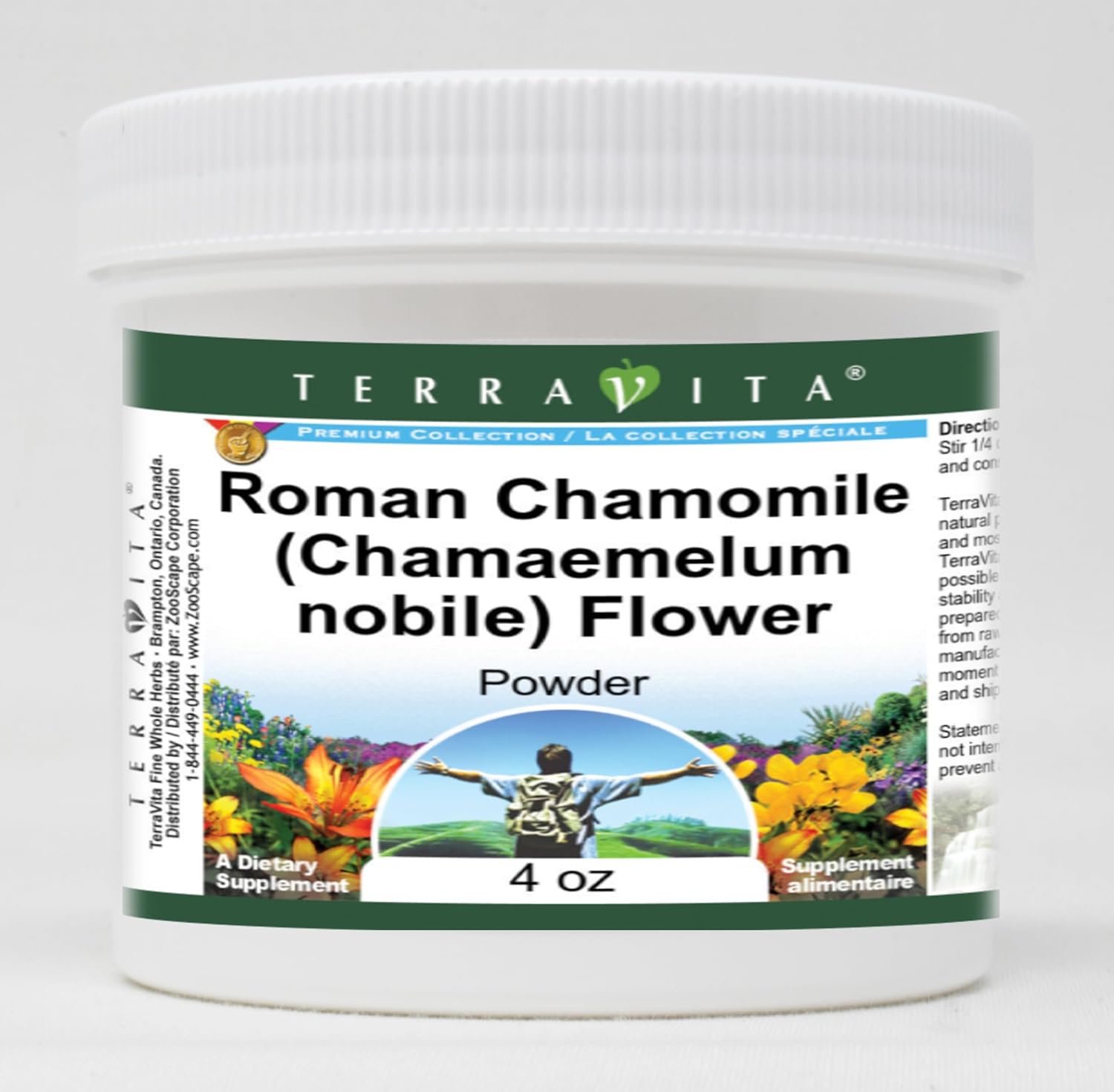 Roman Chamomile (Chamaemelum nobile) Flower Powder (4 oz, ZIN: 511283) - 3 Pack