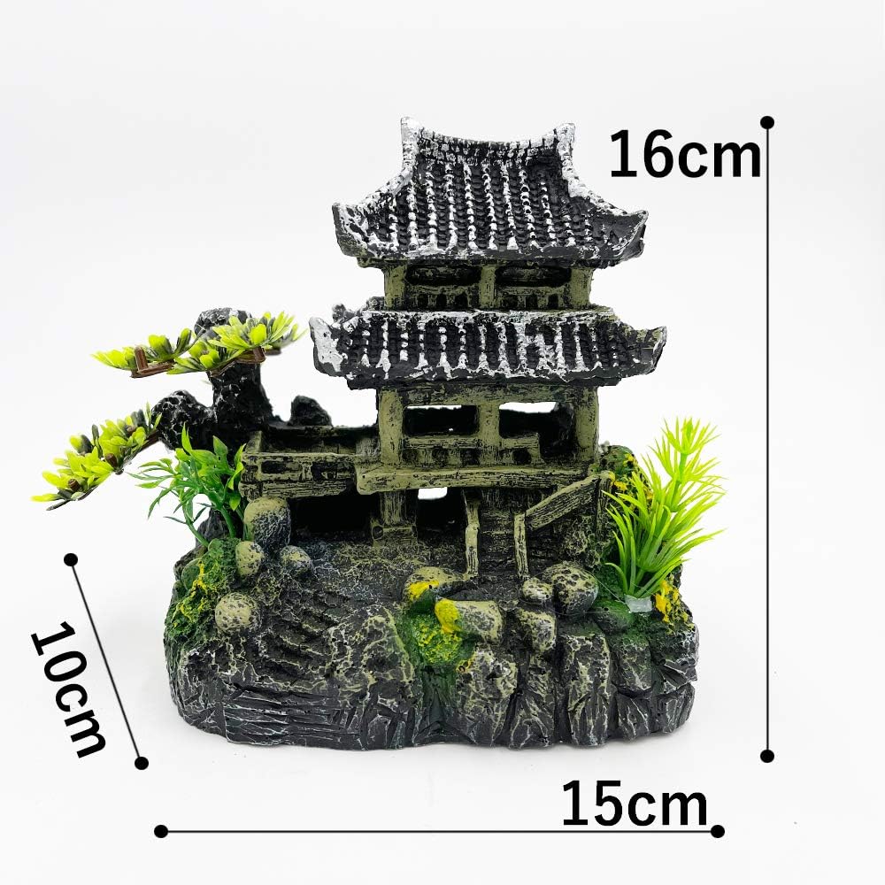 Ornaments,Statues Sculptures,Statue Ornament,Aquarium decoration Fish Tank Decorations Aquarium Decoration Small Size Ornaments Accessories Fish Hides Asian Garden FengShui Dec (Buddha Set) (Color : A