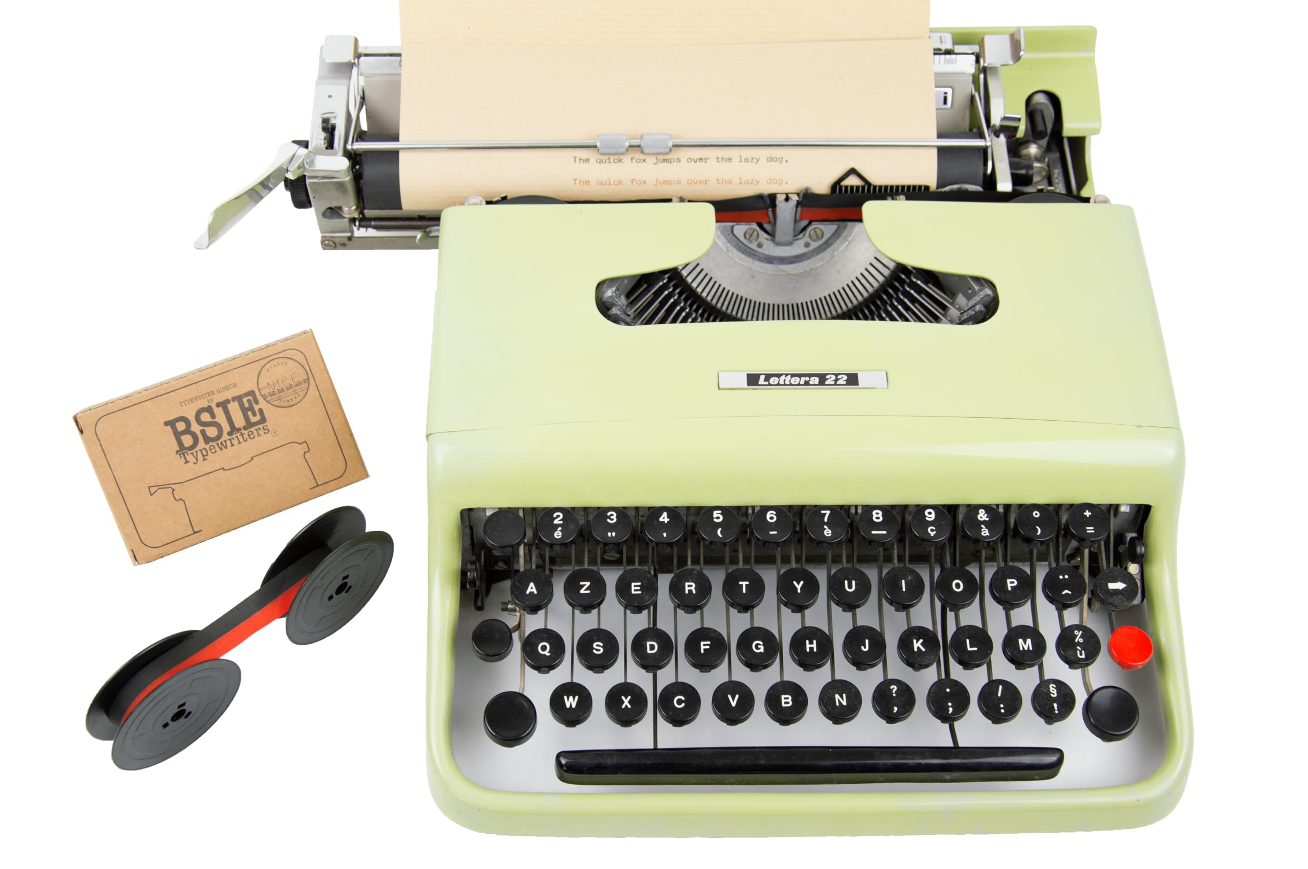 Ribbon for OLIVETTI Typeweriter - GR4 - BSIE TYPEWRITERS - Black & Red