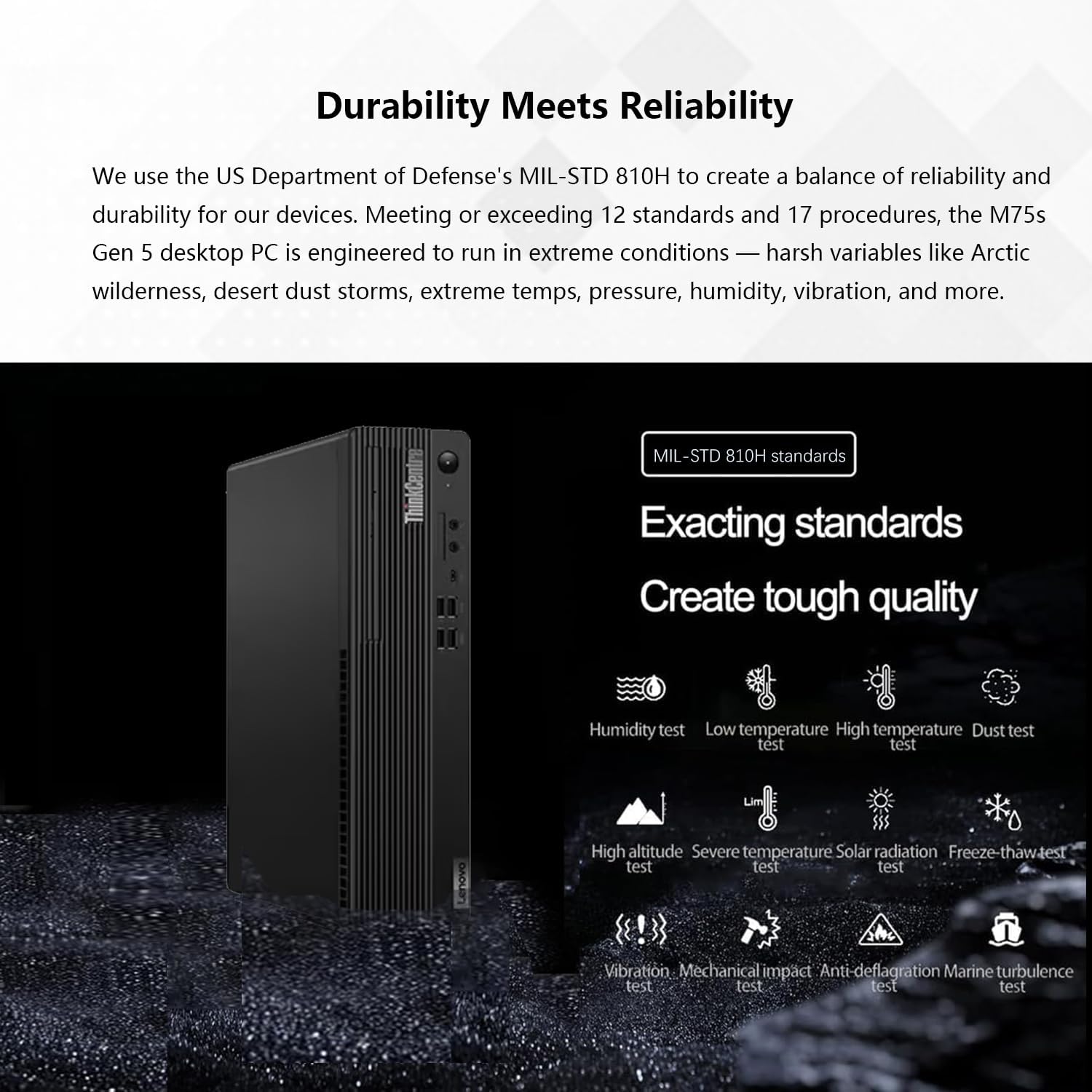 Lenovo ThinkCentre M75s Business AI Desktop, AMD Ryzen 7 PRO 8700G up to 5.10 GHz, 16GB DDR5, 512GB SSD, DP, HDMI, Support 3-Monitor 4K, Wi-Fi 6, Windows 11 Pro, Small Form Factor PC, w/Bundle